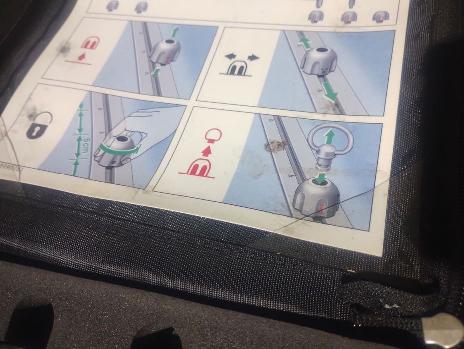 Продавам оригинален мерцедесов комплект за укрепване на товари