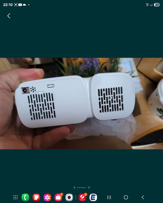 Проектор Mini Projector за телефон gsm 7500 Lumens WiFi 65000 часа