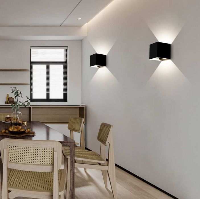 Kingwei 4 x LED стенна лампа  вътрешна външна водоустойчива