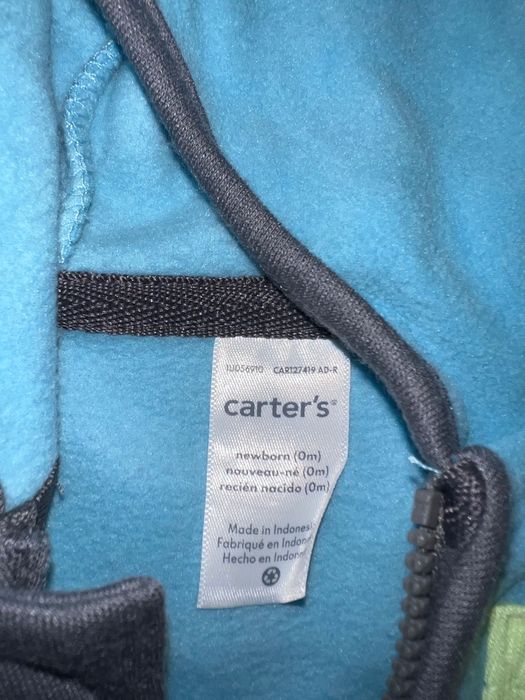 комбинезон Carters Флисовый для маленьких мальчиков - Синий