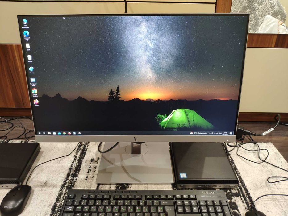Компютър HP + Монитор HP