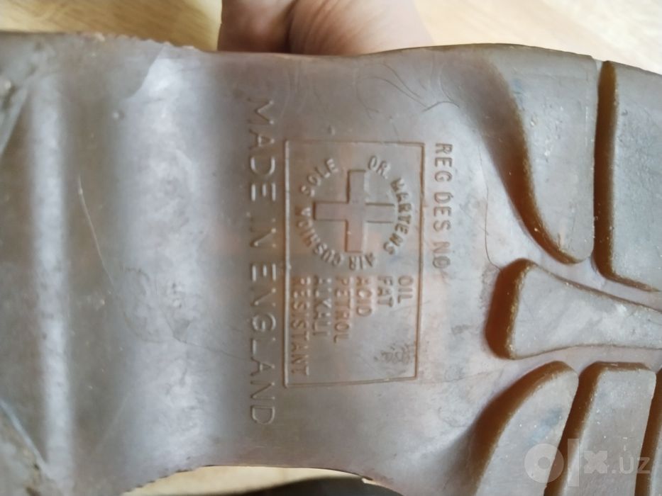 Dr Martens черные кожаные ботинки Англия , унисекс, размер 38