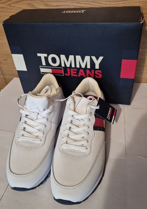 Sneakers noi piele naturală Tommy Jeans M44
