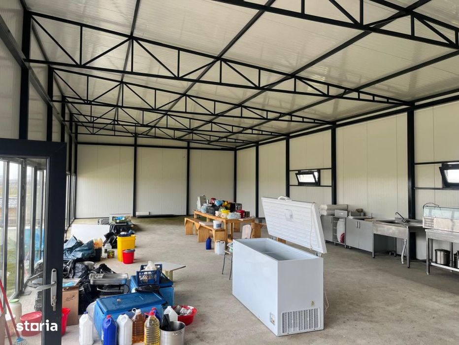 Proprietate 8400 mp sala evenimente si proiect pensiune finantat, zona