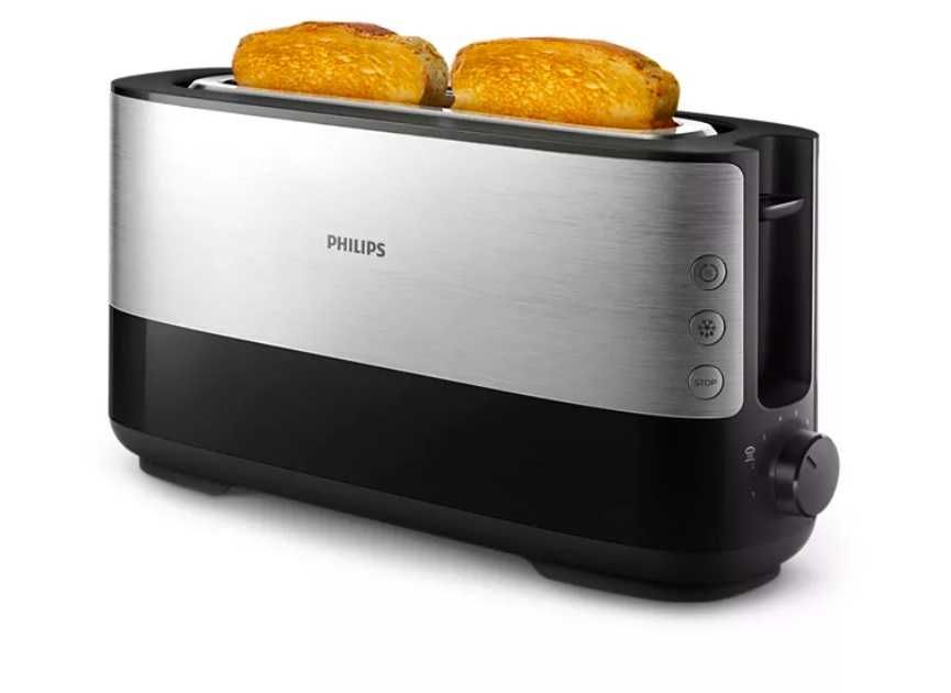 Тостер за дълги филийки Philips HD2692/90 Viva