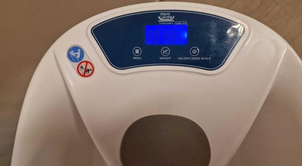 Бебешка вана Aquascale V3 3-в-1 със стойка