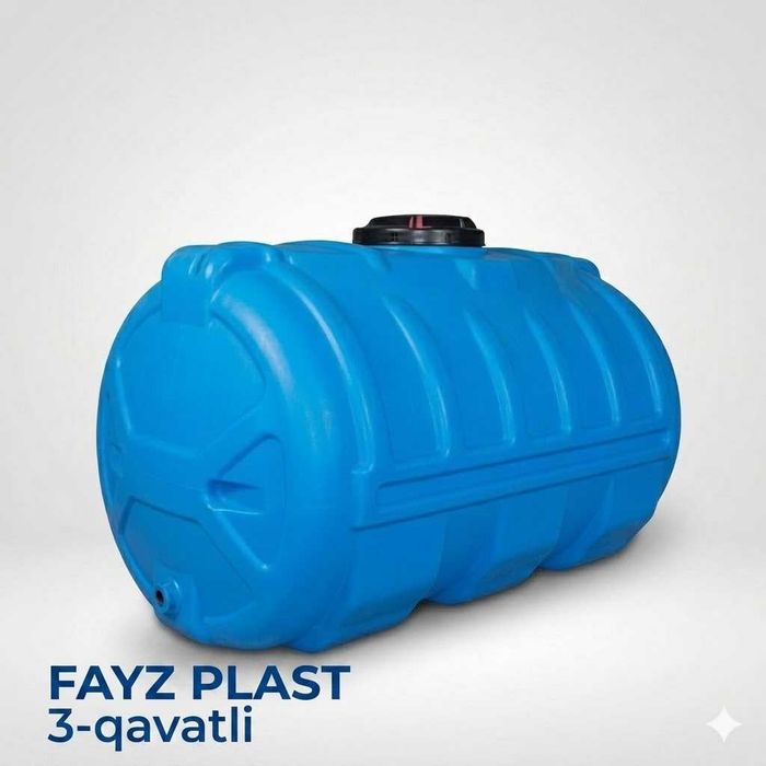 Fayz Plast 3-qavatli suv bo‘chkasi — Areston uchun ideal variant