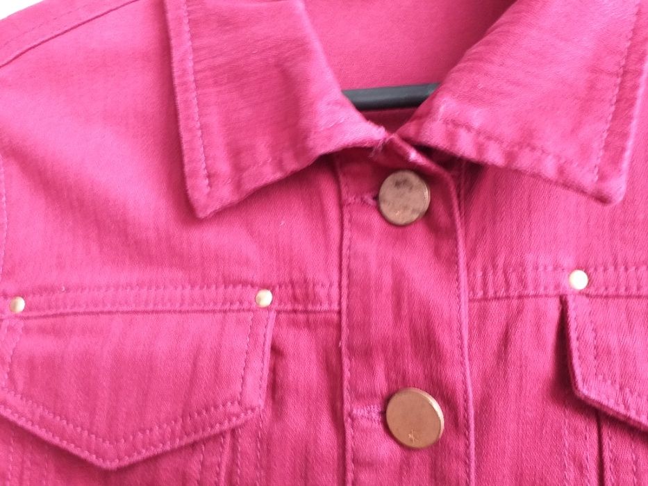 Дамско късо памучно яке