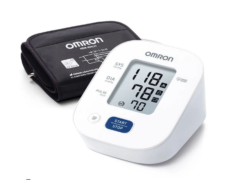 Тонометр Omron M2 + гарантя 1 год. Манжет размер Универсальный 22-42см