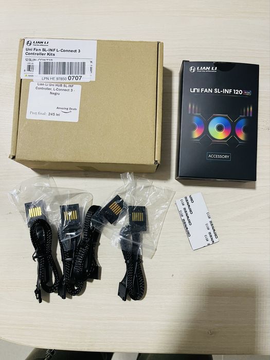 Lian Li Uni HUB SL-INF Controller, L-Connect 3