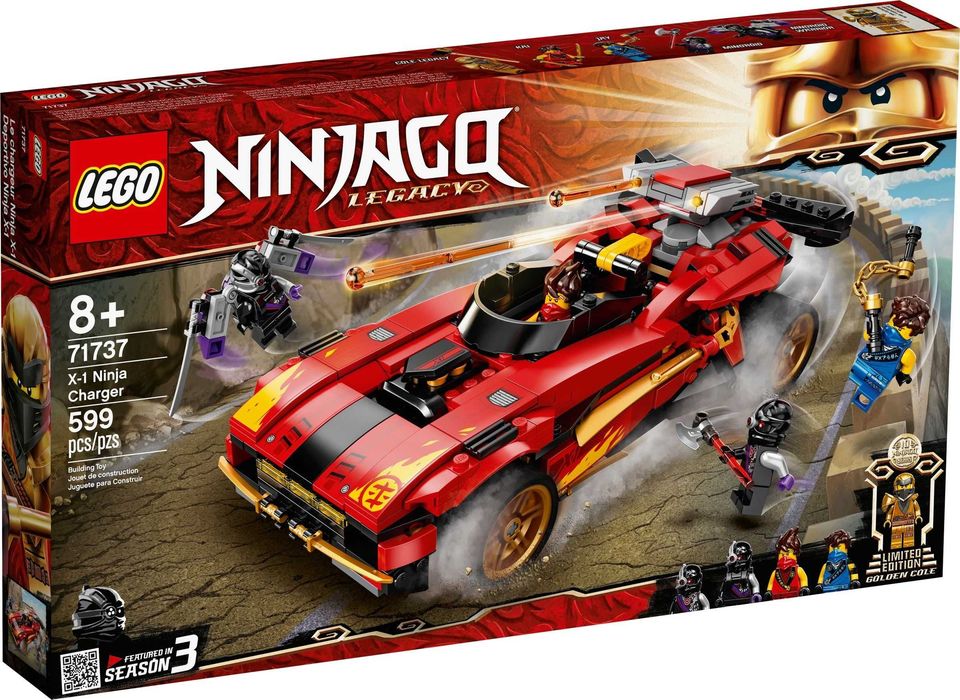LEGO NINJAGO 71737 - masina X-1 Ninja Charger - NOU sigilat