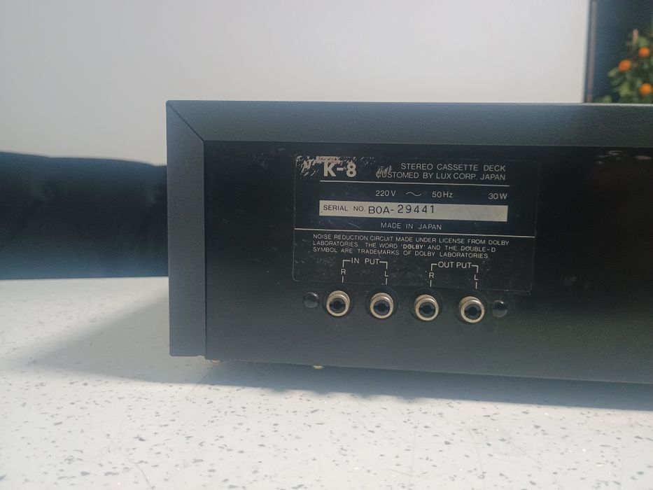 Casetofon deck Luxman k8