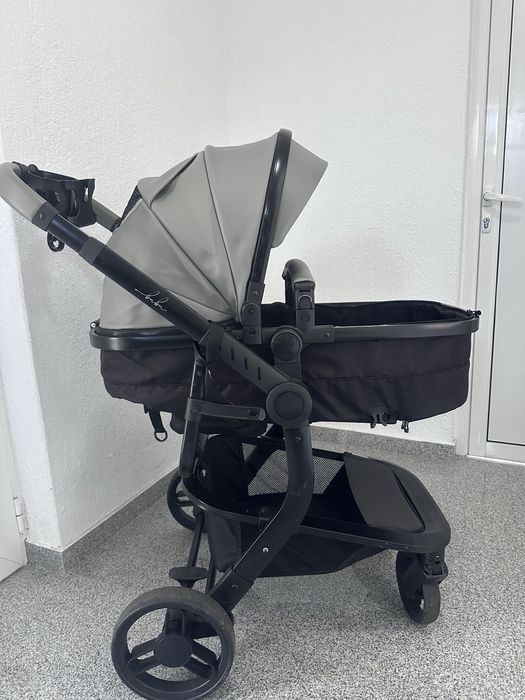 Бебешка количка Bubu 2 в 1 сива