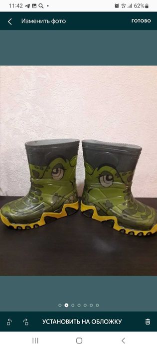 Продам ботинки и сапожки резиновые