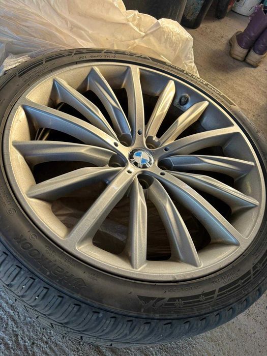 Jante originale BMW Styling 633 Reflex R19 + anvelope iarnă Hankook