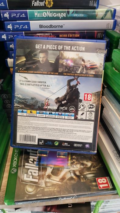 Игра Battlefield Hardline  ps4 playstation 4 пс 4 плейстейшън 4