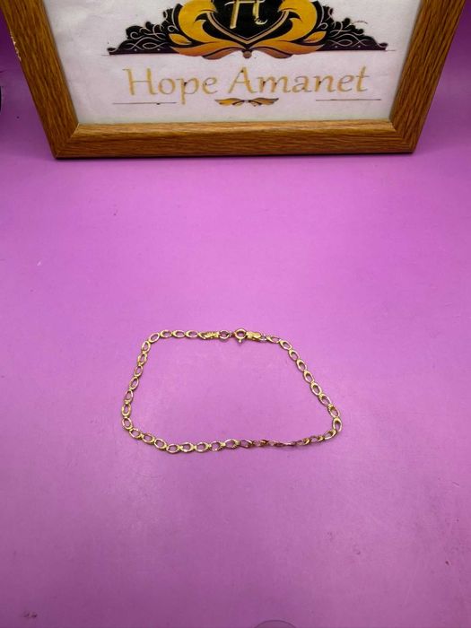 HOPE AMANET P2 - Bratara din Aur 14K / 1.23 Gr / 9cm
