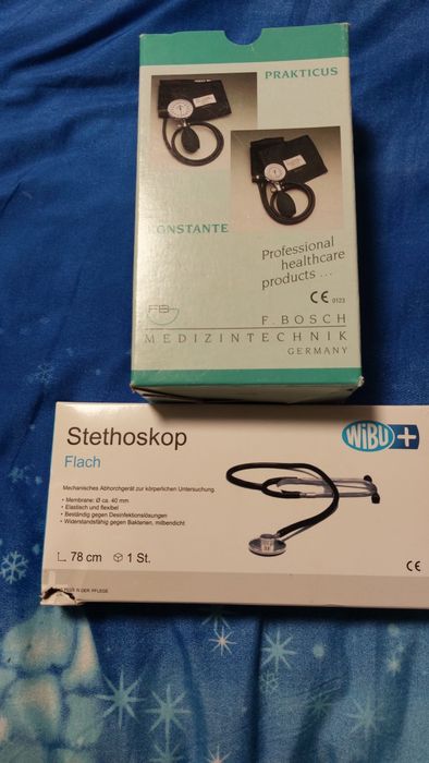 Vand tensiometru si stetoscop