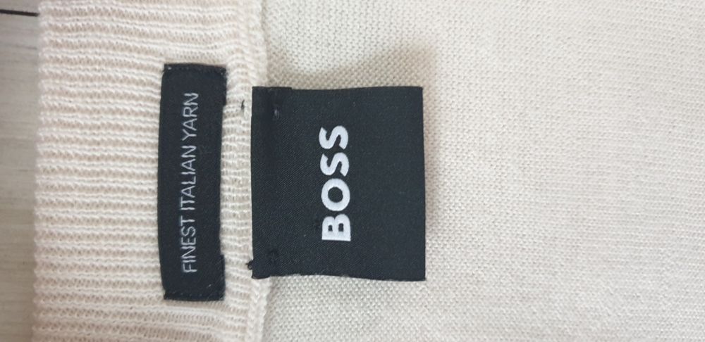 Hugo Boss Wool / Knit Bjarno - L /  L - XL ОРИГИНАЛ! Мъжки Пуловер