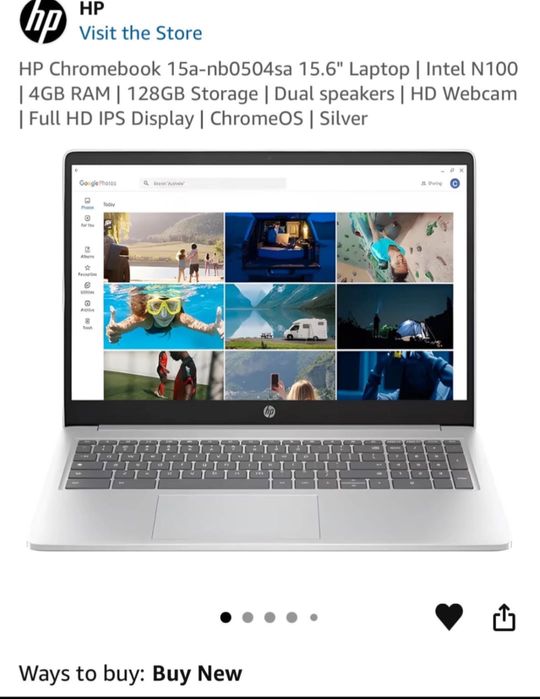 Laptop hp chromebook