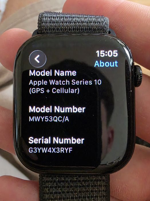 Apple watch series 10 gps + cellular 46 mm