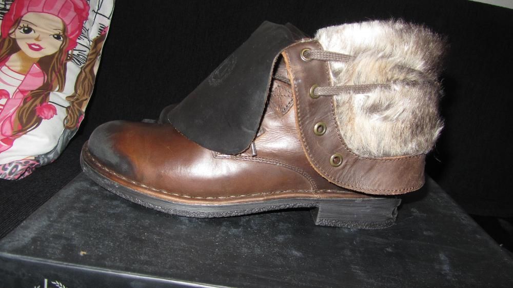 НОВИ ботуши Bugatti внос от Германия естествена кожа, МНОГО НАМАЛЕНИ