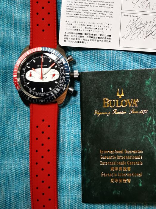 Bulova surfboard chronograph quartz