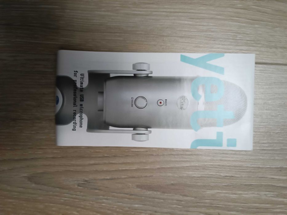 Microfon USB Logitech Blue Yetiicrofon Platinum Edition + Pop Filter