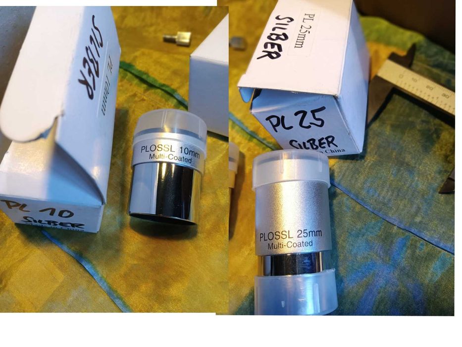 Окуляр, диагонал за телескоп 1.25",единични или комплект, качество