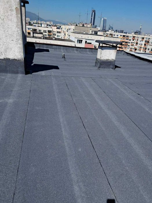 Ремонт на плоски покриви | Хидроизолация | Поправка на течове