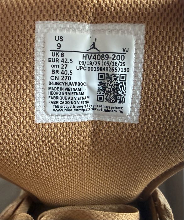 Air Jordan 1 Low SE ОРИГИНАЛНИ мъжки маратонки 42,5/27см