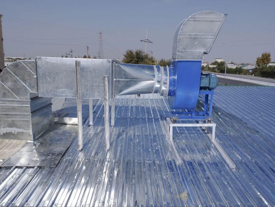 Вентиляция и кондиционирование мантаж