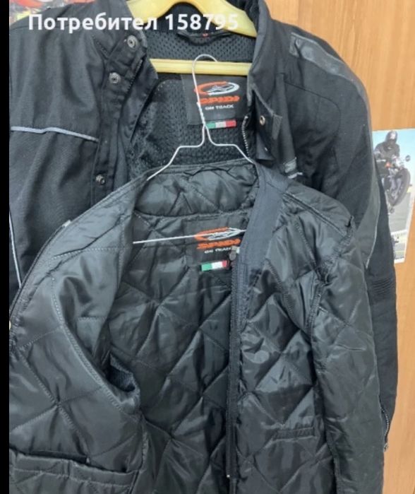 Текстилно мото яке с гърбица Spidi on track размер М