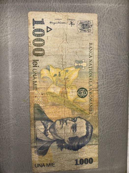 Bancnote 1000 lei din anul 1998
