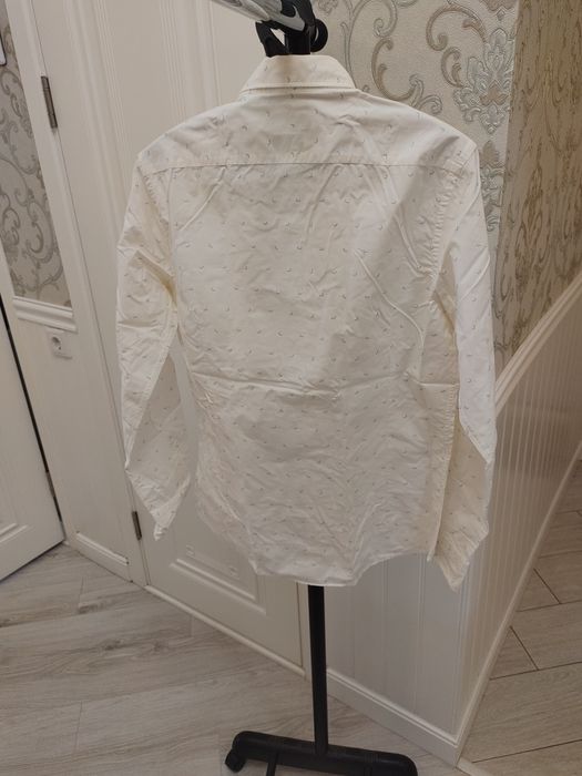 Ру-башка Massimo Dutti 100% х-лопок Finest Fabric. Премиум.