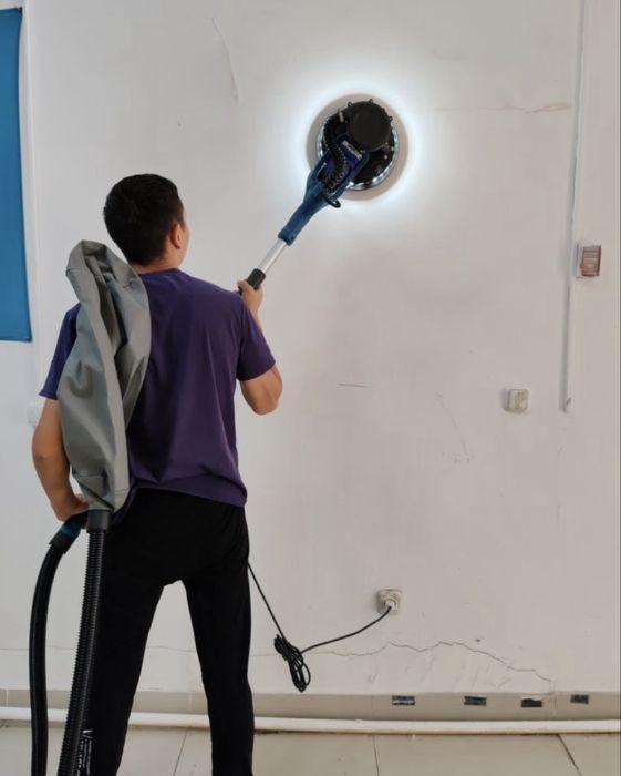 Шкурка,шлифовка стен аппаратом