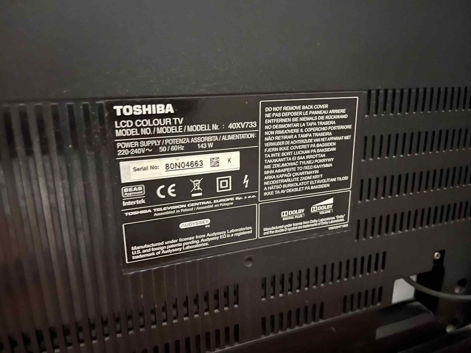 toshiba телевизор