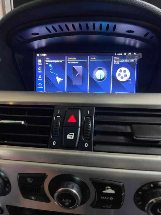 Navigatie Android BMW E60 / E90 Carplay Android Auto