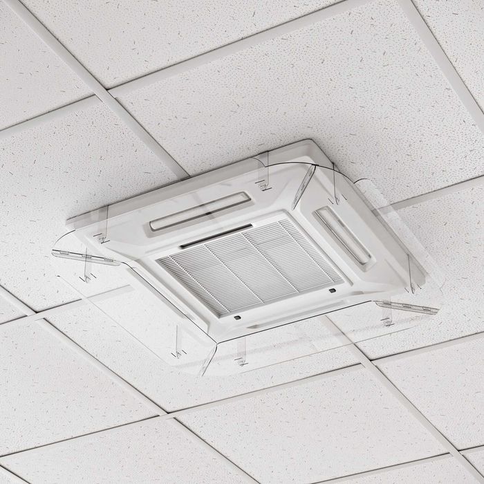 экран для кондиционера, (дефлектор, отражатель)