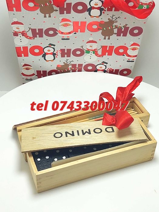 Pachet Cadou Gift  Joc Marocoo mikadoSi Domino  Transport Gratu