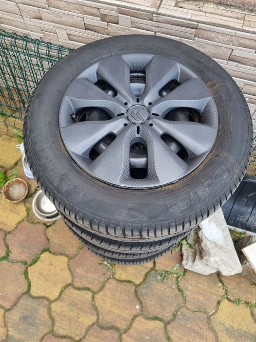 Jante 4*100 cu anvelope 195 65 R15 vara