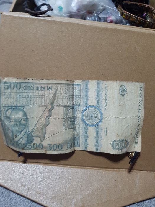 bancnotă de 500 veche