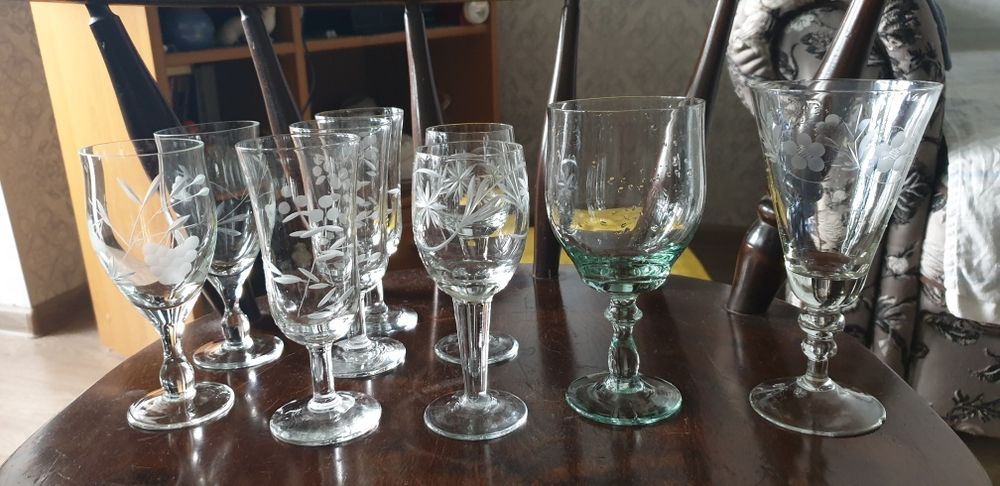 Рюмки фужеры винтажные