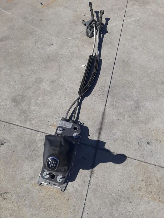 timonerie maneta schimbator 1.6 tdi skoda superb 2 3t facelift 6 trepte 3t0711049d  1k0711061b