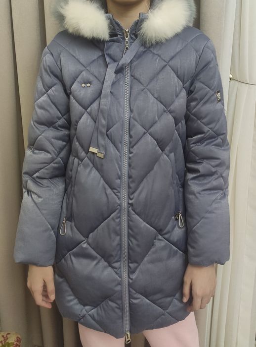 Зимняя женская куртка пуховик на девочку