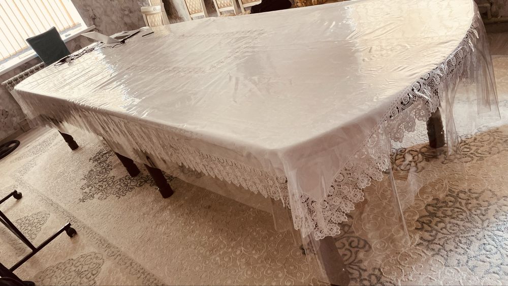 Залга стол дастарханымен