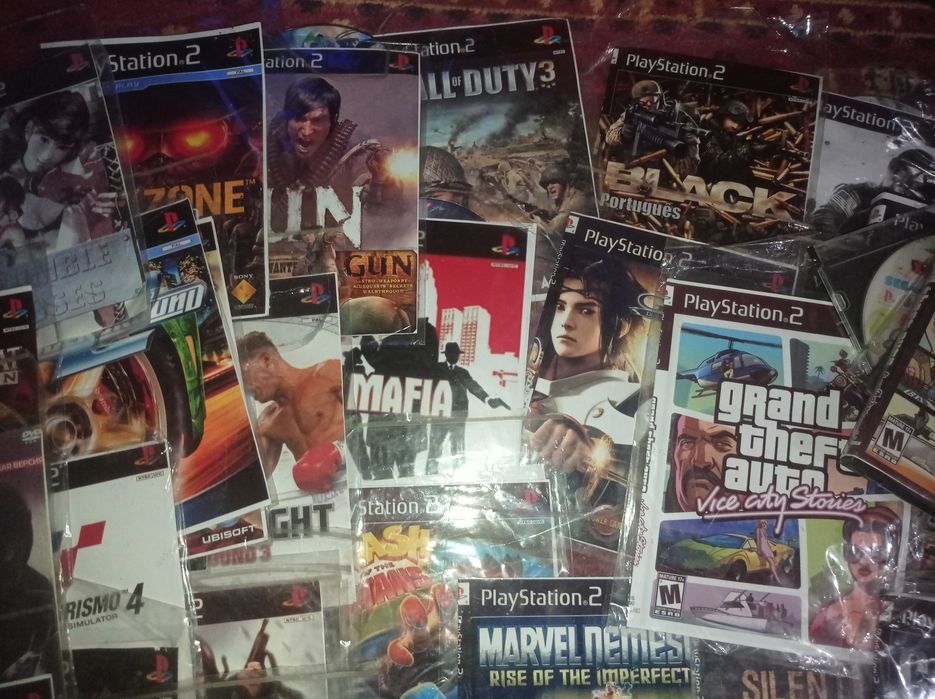 Диски от Sony Playstation 2