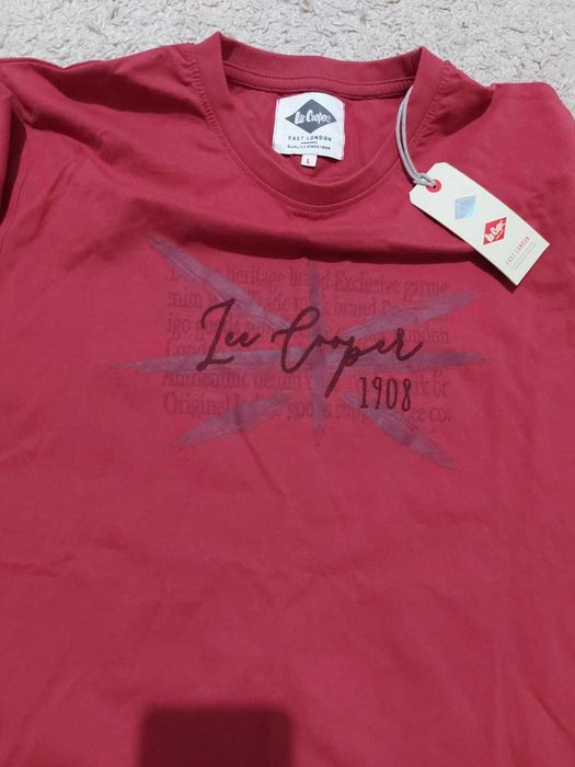 Bluza maneca lunga baieti, mas. L, bordo, Lee Coper, noua cu eticheta
