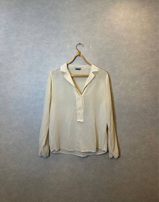 Шелковая блузка Massimo Dutti