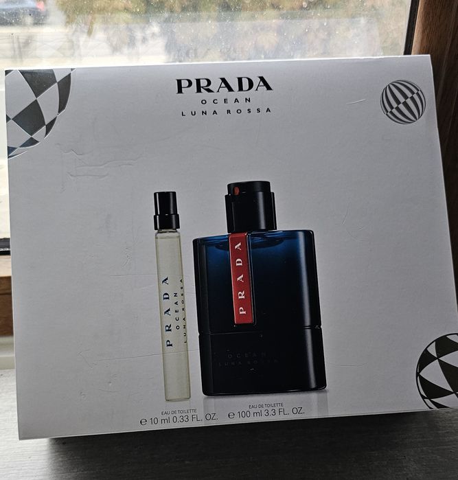 Apa de toaleta Prada Ocean Luna Rossa, set cadou 100+10 ml